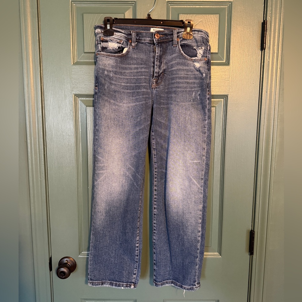 Kensie Jeans Vintage Luxe Straight Jeans